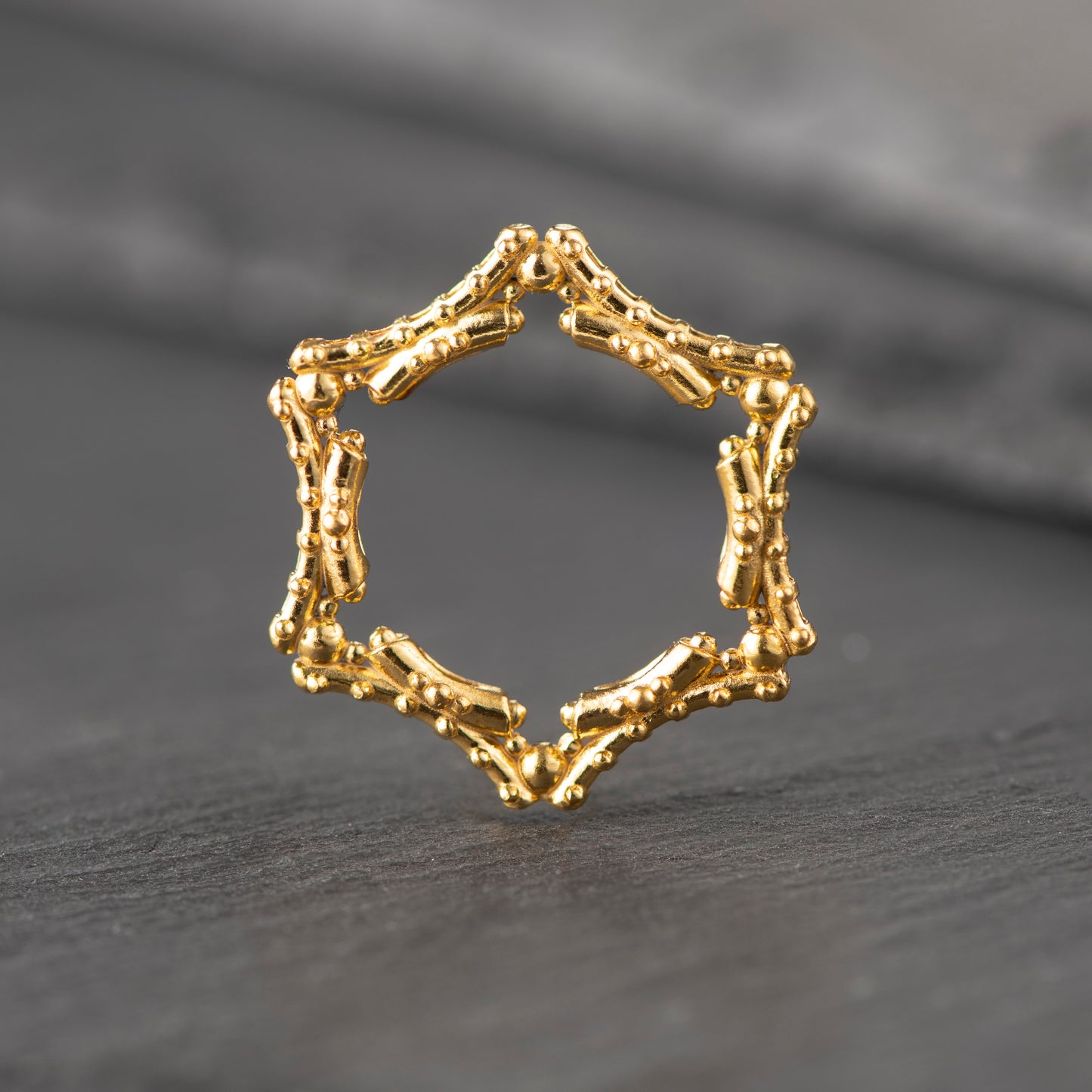 Ring Pure Gold 24ct - 'That Which Is' Collection 1019