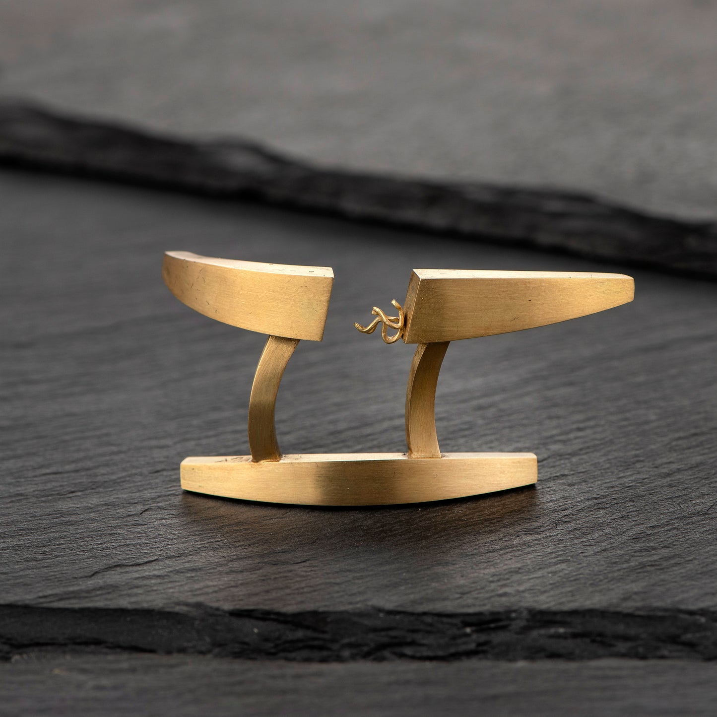 "Rest in Trap" - One-of-a-Kind 18ct Gold Hand Piece by Constantinos Kyriacou