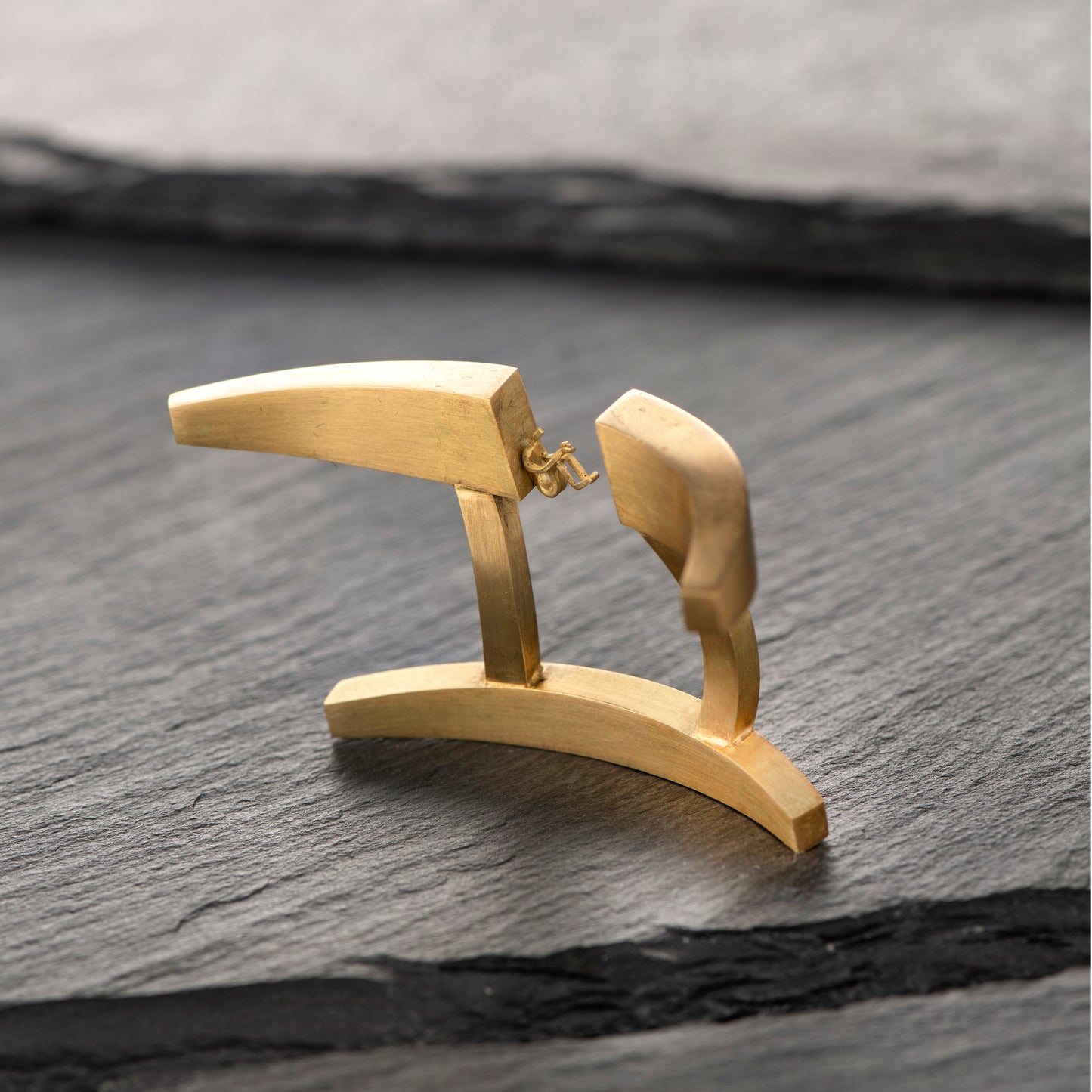 "Rest in Trap" - One-of-a-Kind 18ct Gold Hand Piece by Constantinos Kyriacou