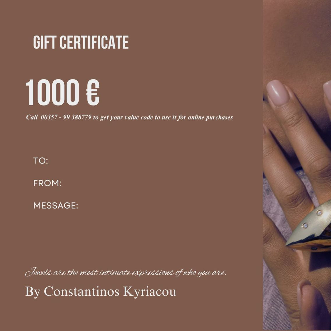 Gift Card €1000