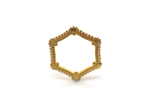 Ring Pure Gold 24ct - ''That Which Is'  Collection 1020