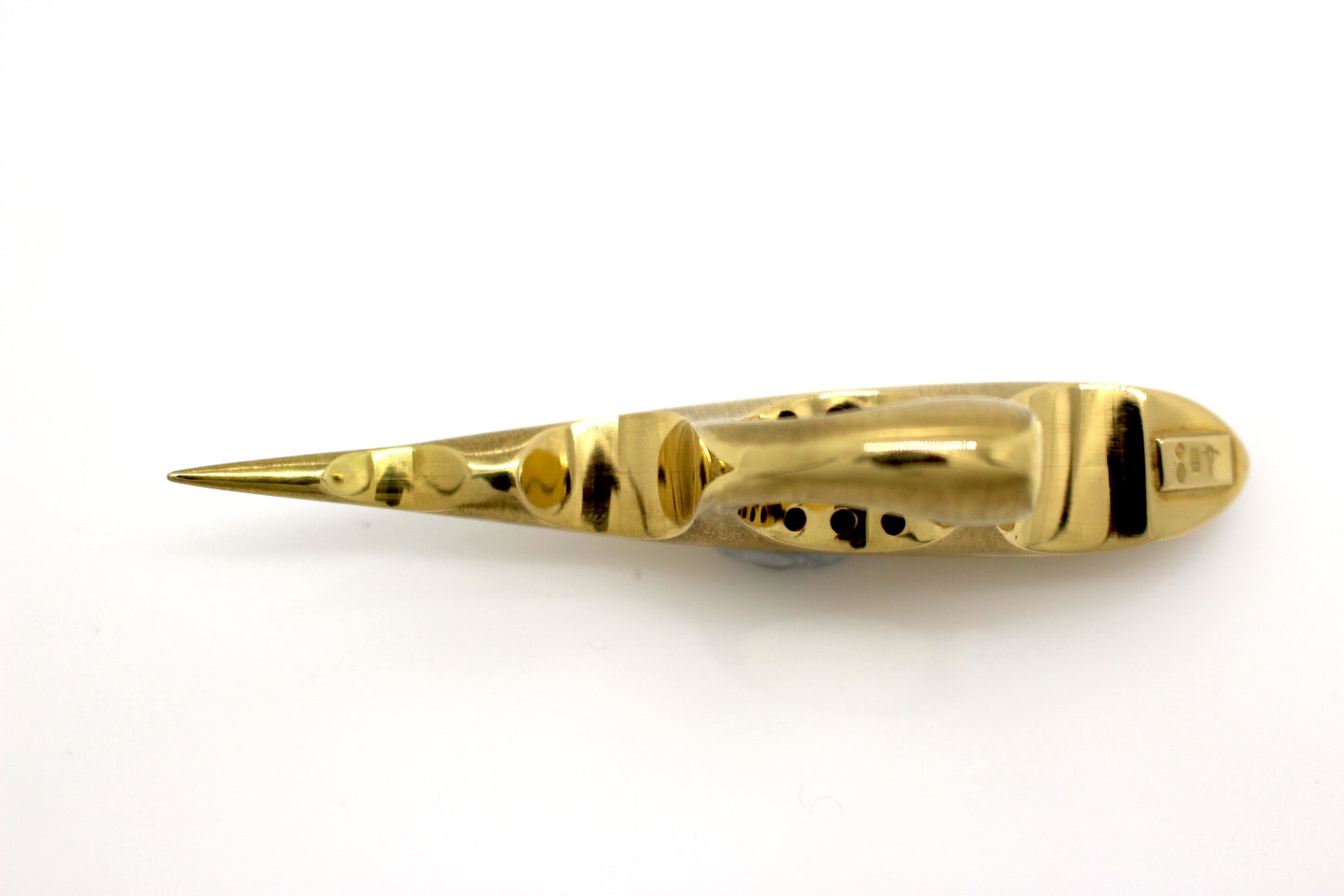 Exquisite 18ct Gold Palm Ring by Constantinos Kyriacou - Limited Edition with Diamonds