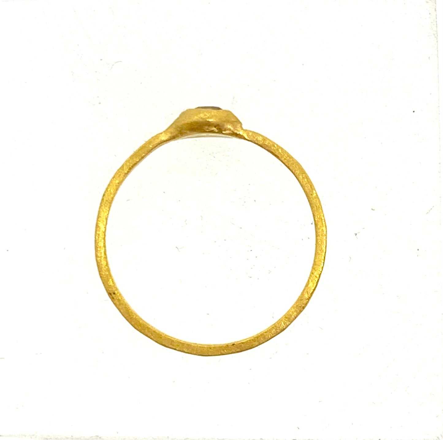 Ring 24ct Gold Salt and Pepper Diamond 'PURE' Collection