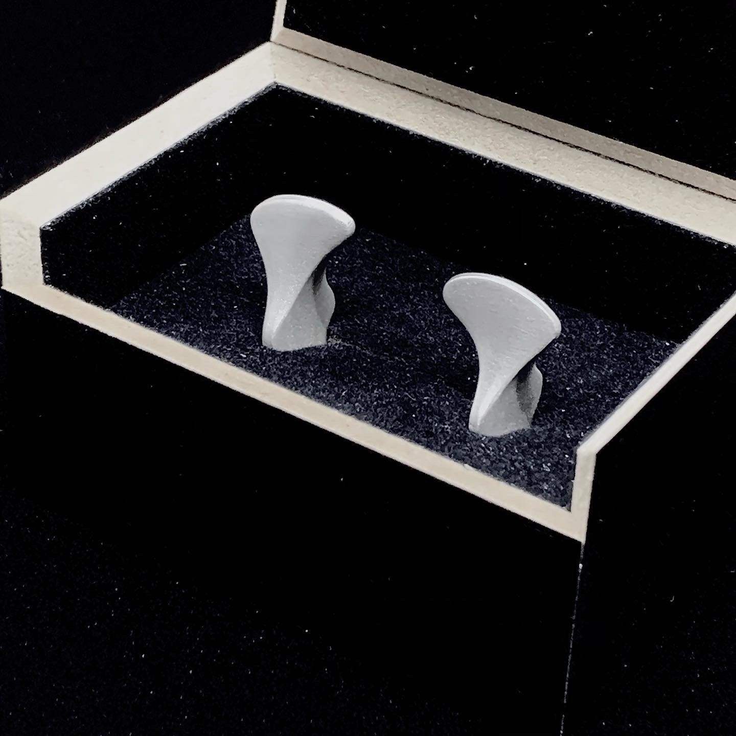 Pure Silver Cufflinks 'PURE'  Collection