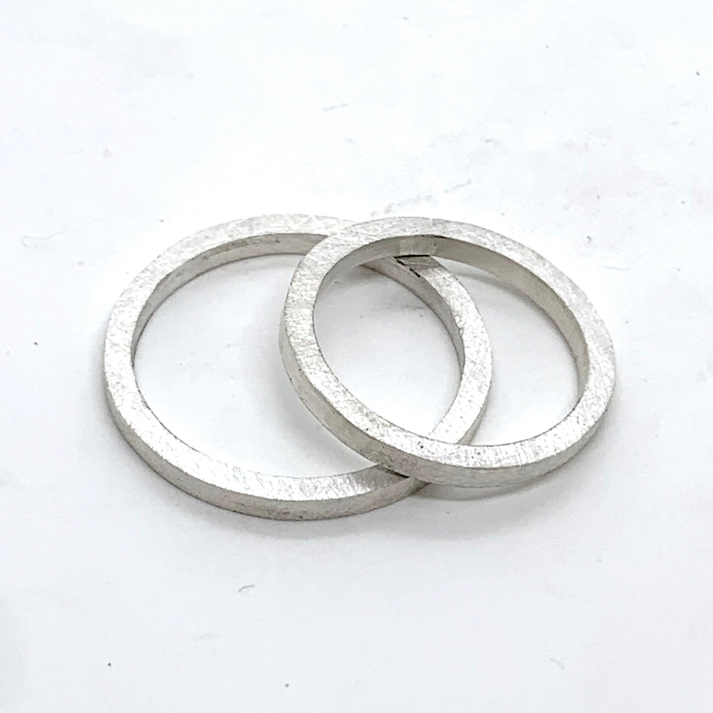 Ring Pure Silver 2mm Band 'PURE' Collection