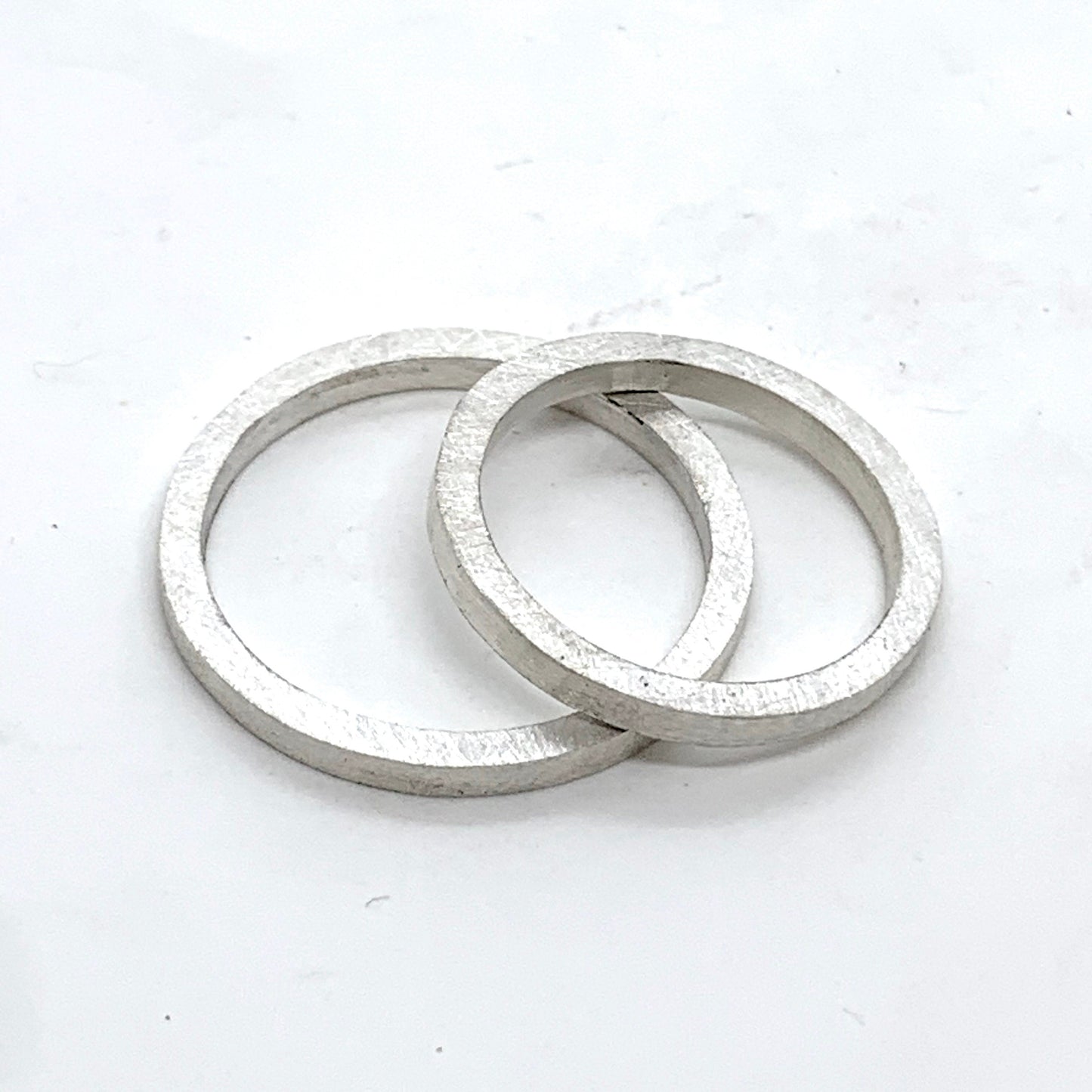 Ring Pure Silver 2mm Band 'PURE'  Collection