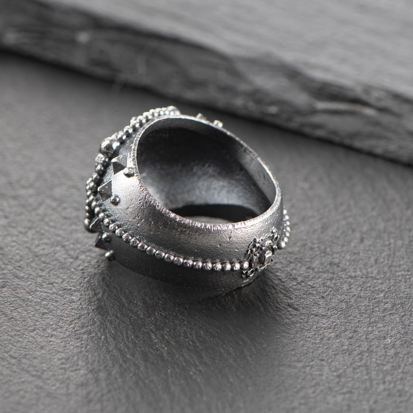 Harmony and Synchronicity. Pure Silver (999.9) Ring by Constantinos Kyriacou