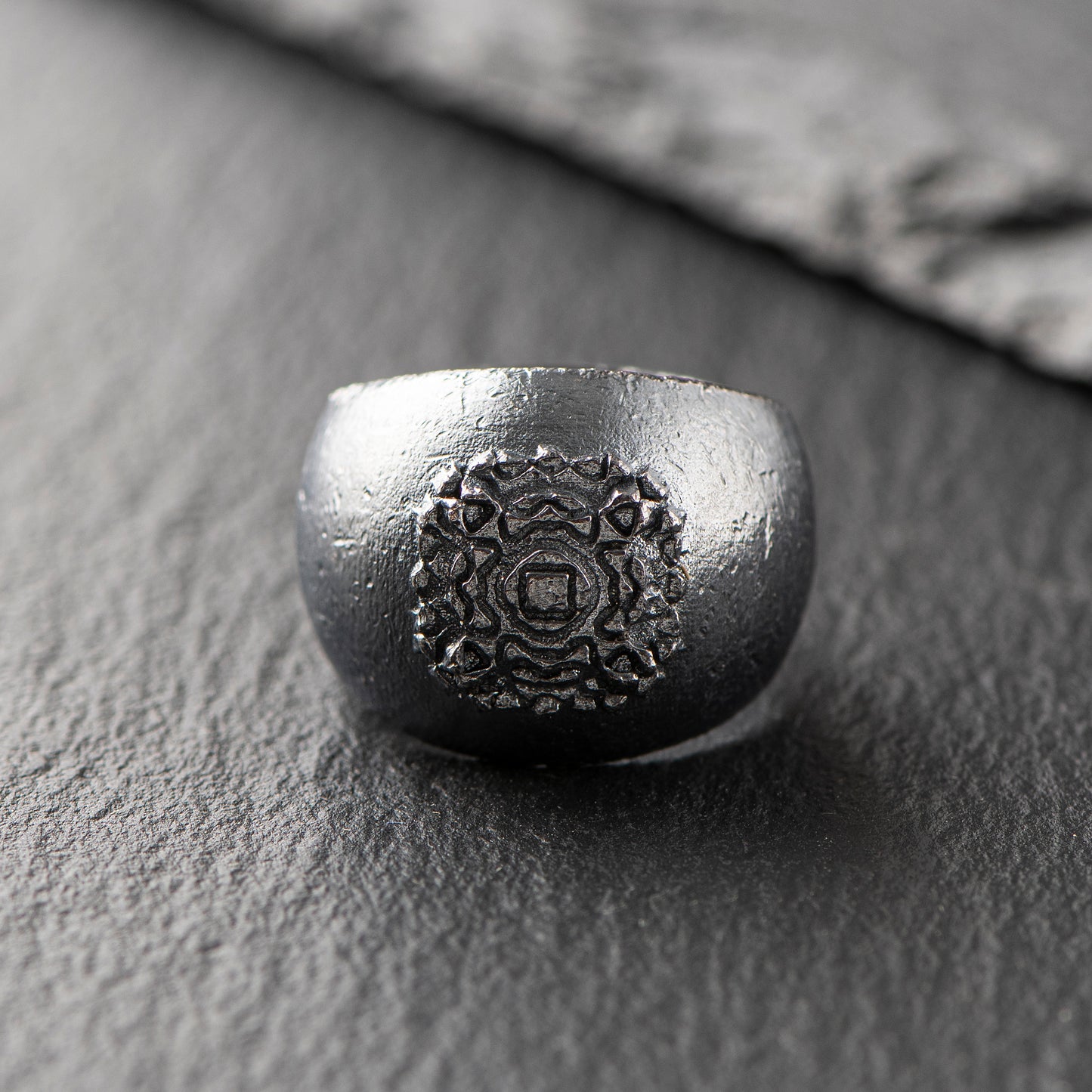 Harmony and Synchronicity. Simplified version.Pure Silver (999.9) Ring by Constantinos Kyriacou