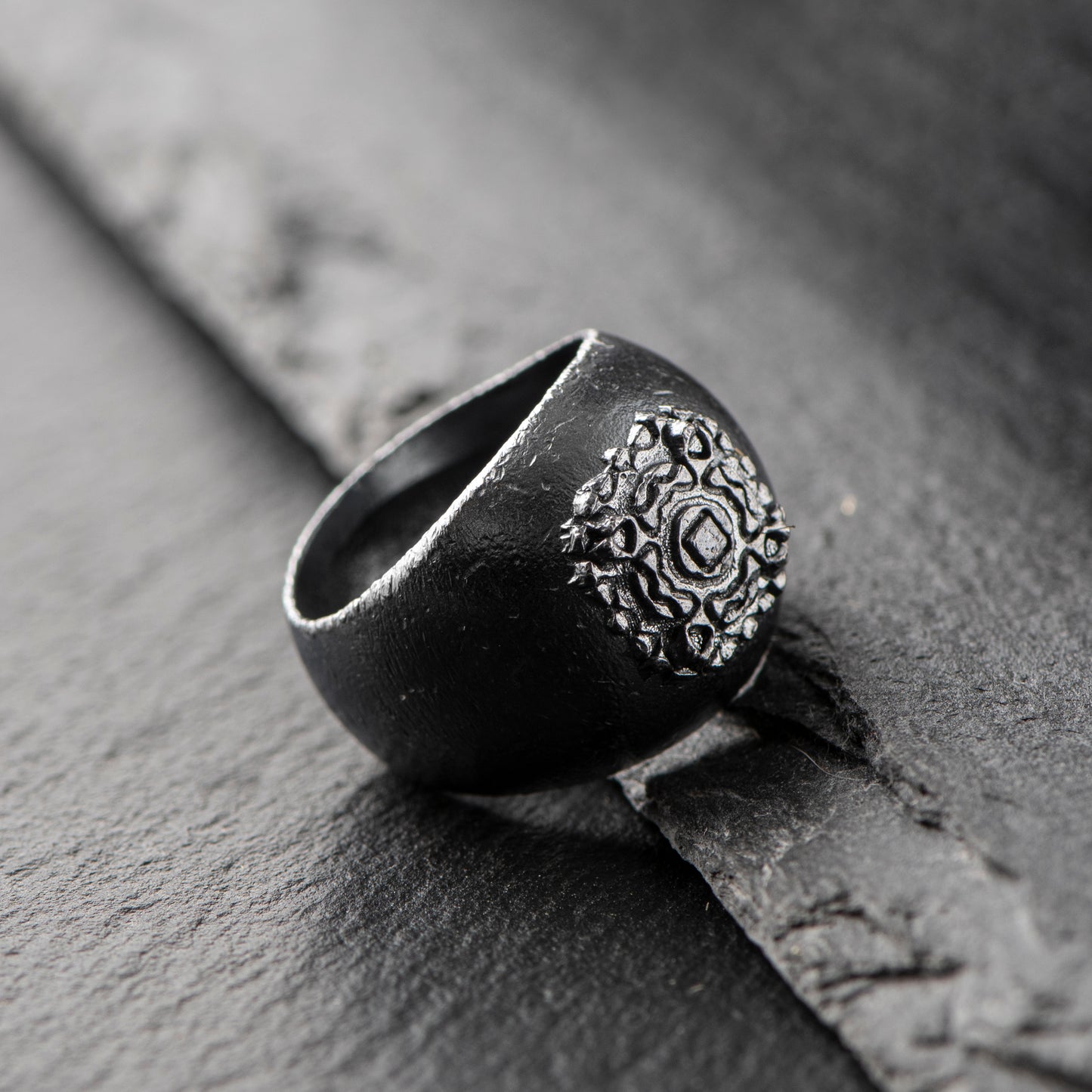 Harmony and Synchronicity. Simplified version.Pure Silver (999.9) Ring by Constantinos Kyriacou