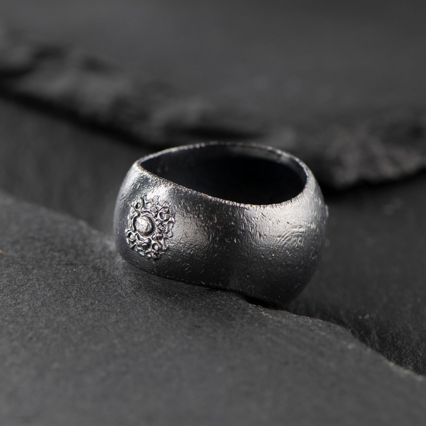 Harmony and Synchronicity. Simplified version.Pure Silver (999.9) Ring by Constantinos Kyriacou