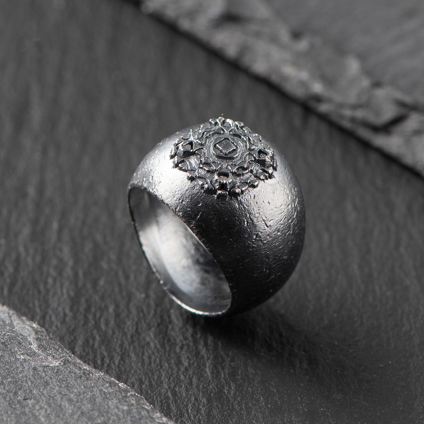 Harmony and Synchronicity. Simplified version.Pure Silver (999.9) Ring by Constantinos Kyriacou