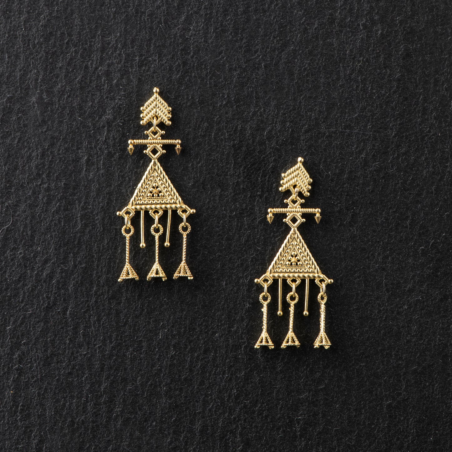 18ct Gold Earrings - 'That Which Is' Collection by Constantinos Kyriacou