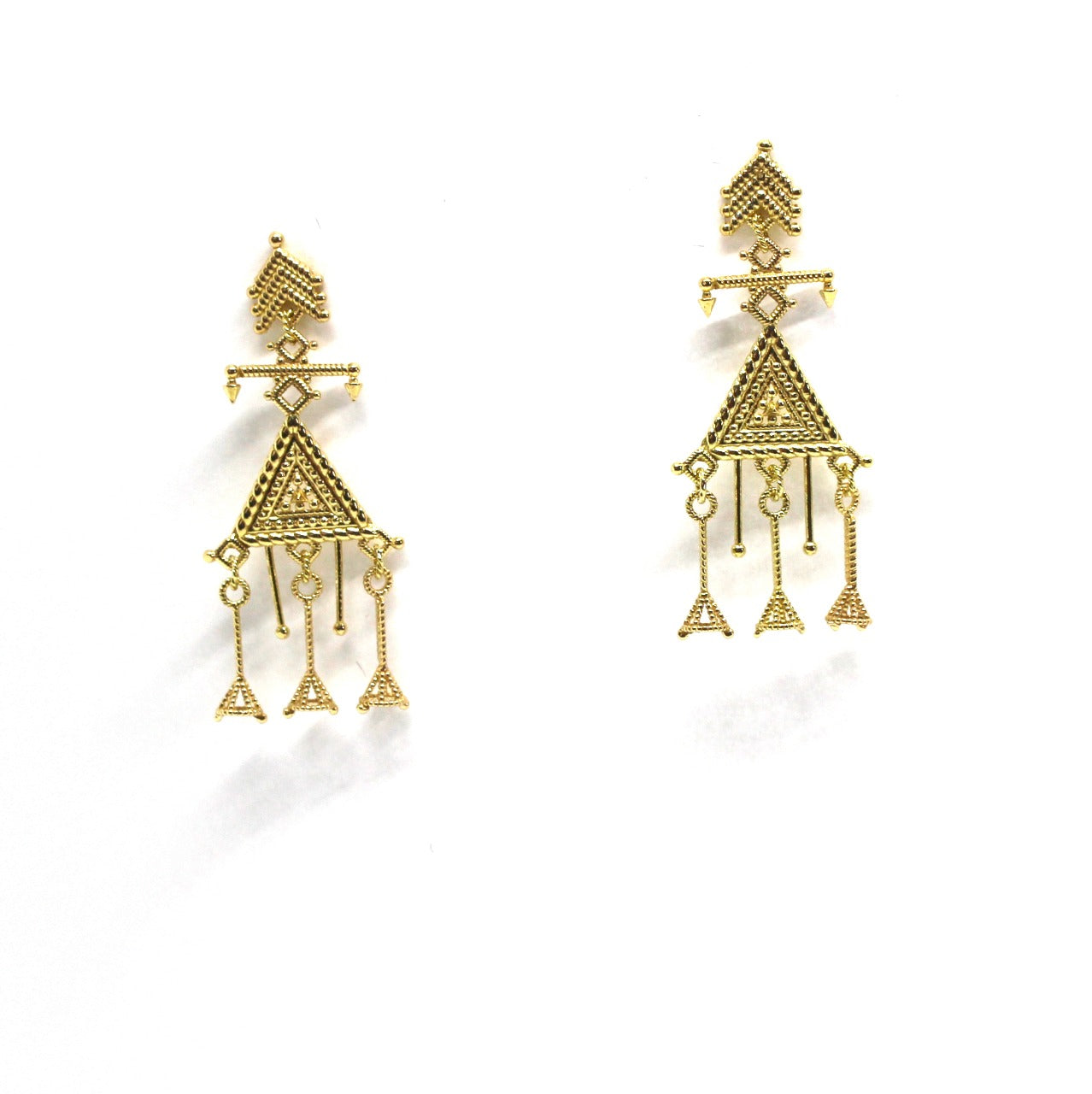 Earrings 18ct Gold - 'That Which Is' Collection 1025