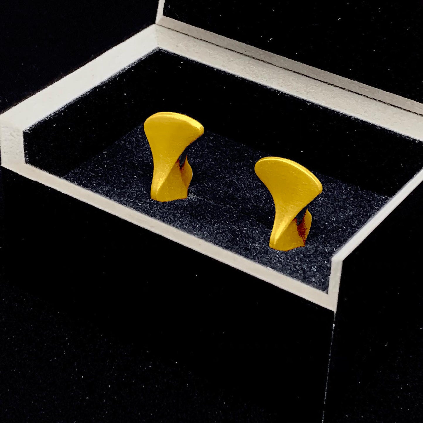 Pure 24ct Gold Cufflinks 'PURE'  Collection