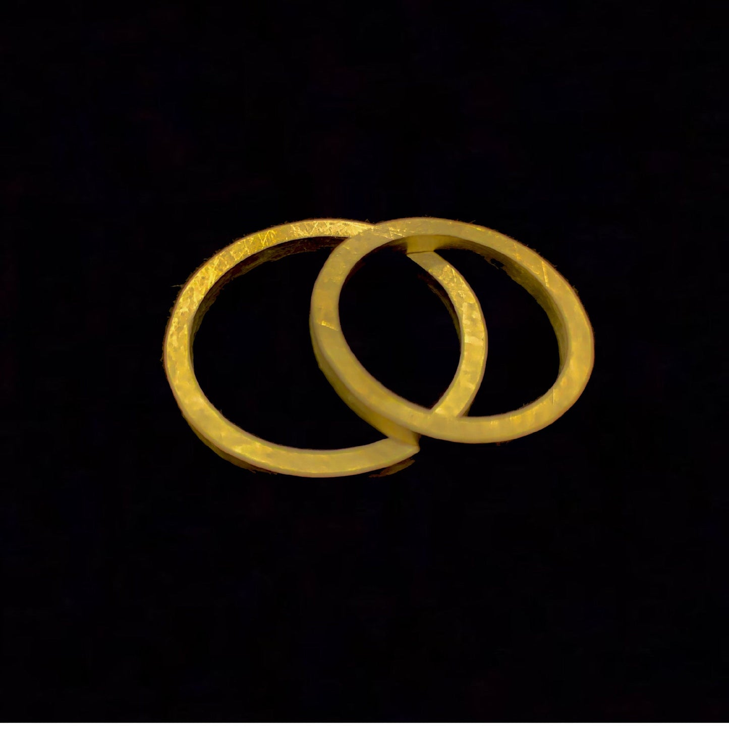 Ring 24ct Pure Gold 2mm Band 'PURE'  Collection